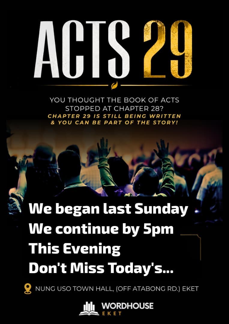 The Acts 29 series artwork for WordHouse, Eket